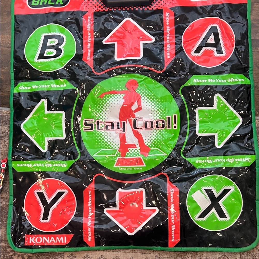 Dance Dance Revolution Konami (Microsoft Xbox Original) Mat Pad Only